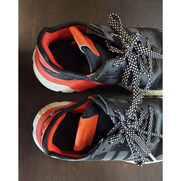 Adidas Mens Nite Jogger EG6750 Black Running Shoes Sneakers Size 8 - Picture 4 of 7